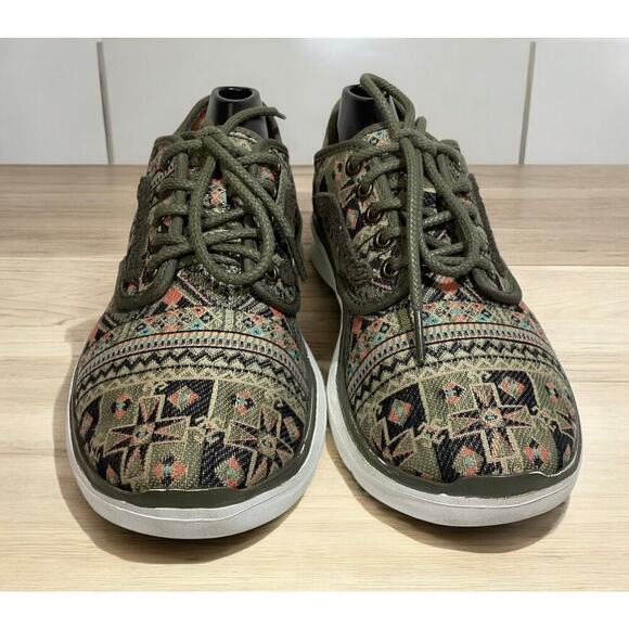 Vans ISO 2 ultra cush lite moroccan geo women sz 8 ivy green - Picture 2 of 7